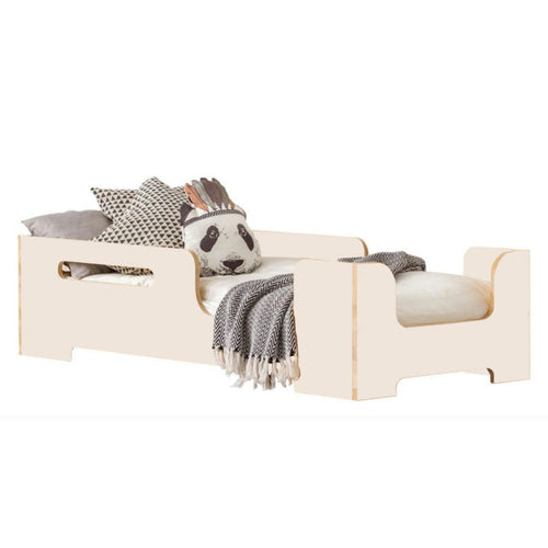 Lettino Montessori BOBBY bianco 180 x 90 cm
