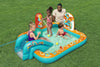 Play Center Piscina Gonfiabile Retro Groove Per Bambini 193x152x74cm Giardino 53164