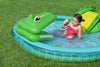 Play Center Gonfiabile Crocodile Cove Piscinetta Per Bambini 224 X 181 X 72 Cm 53166