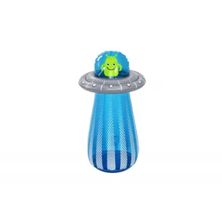 Gioco Gonfiabile Spruzza Acqua Pungiball Sempreimpiedi Ufo Blaster 61x119cm Bambini 52731