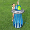 Gioco Gonfiabile Spruzza Acqua Pungiball Sempreimpiedi Ufo Blaster 61x119cm Bambini 52731