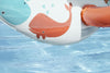 Canottino Gommone Comfort Plush Per Bambini Tetto Parasole Design Creature Marine 34203