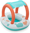Canottino Gommone Comfort Plush Per Bambini Tetto Parasole Design Creature Marine 34203