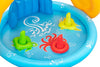 Piscina Gioco Gonfiabile Lil Seashapes Con Schienale Tetto Bimbi +6 Mesi Giardino 52568
