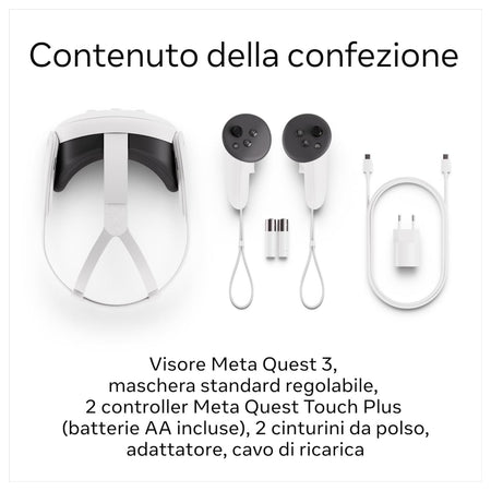 Meta Oculus Quest 3s visore VR 128gb