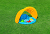 Piscina Gioco Gonfiabile Lil Seashapes Con Schienale Tetto Bimbi +6 Mesi Giardino 52568