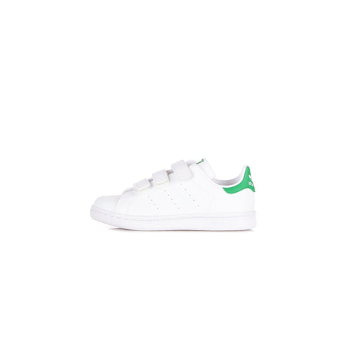 Adidas Scarpa Bassa Bambino Stan Smith Cf C Cloud White/cloud White/green da bambino