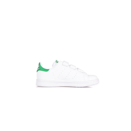 Adidas Scarpa Bassa Bambino Stan Smith Cf C Cloud White/cloud White/green da bambino