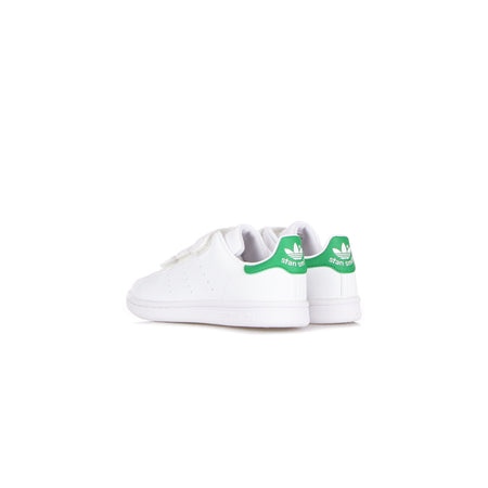 Adidas Scarpa Bassa Bambino Stan Smith Cf C Cloud White/cloud White/green da bambino