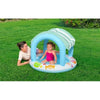 Piscina Sweet Shoppe Con Fondo Gonfiabile Copertura Per Bambini +2 Anni 104x84cm 52638