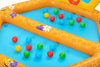 Piscina Gonfiabile Gioco Alveare Per Bambini Con 20 Palline 2 Api 127x119x61cm 52639