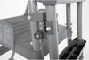 Scaletta Di Sicurezza Per Piscine 132cm Con Gradini In Plastica Telaio In Metallo 58332