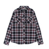 IRIEDAILY Camicia Manica Lunga Uomo Rosomako 2.0 L/s Shirt Grey/blue da uomo