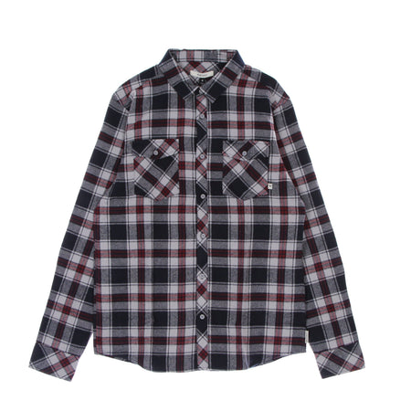 IRIEDAILY Camicia Manica Lunga Uomo Rosomako 2.0 L/s Shirt Grey/blue da uomo