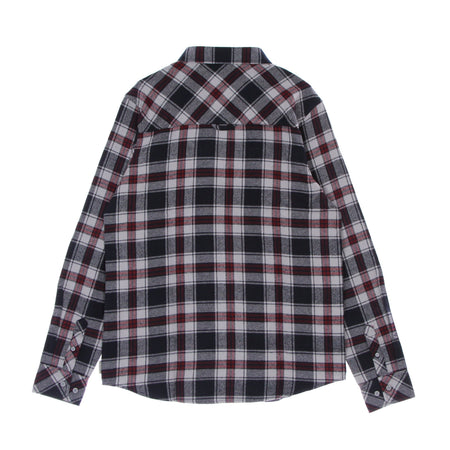 IRIEDAILY Camicia Manica Lunga Uomo Rosomako 2.0 L/s Shirt Grey/blue da uomo