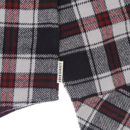 IRIEDAILY Camicia Manica Lunga Uomo Rosomako 2.0 L/s Shirt Grey/blue da uomo