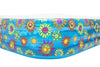 Piscina Gonfiabile Family Rettangolare A 3 Anelli Decoro Fiori 305x183x56 Cm 54121