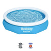 Piscina Fuori Terra Tonda Gonfiabile Fast Set 305x66cm Con Pompa Filtro Cartuccia 57458