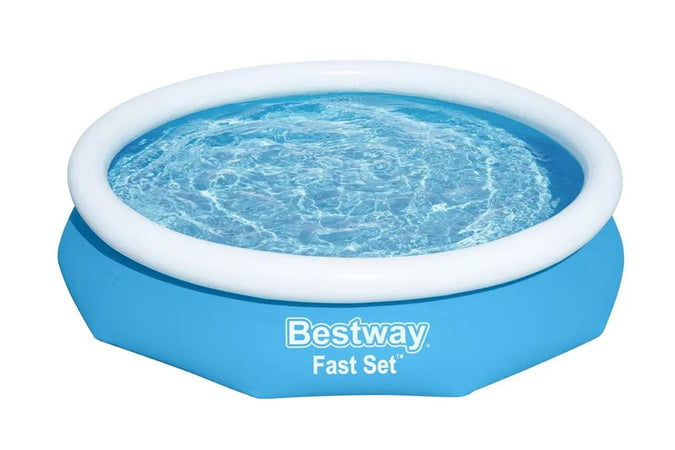 Piscina Fuori Terra Tonda Gonfiabile Fast Set 305x66cm Con Pompa Filtro Cartuccia 57458