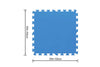 Tappeto Piastrelle Base Sotto Piscina Componibile Protettivo Da 50x50 Cm Blu 58220