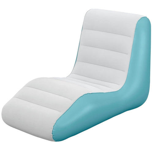Poltrona Lunga Leisure Luxe Chaise Longue Gonfiabile Design Ergonomico 133x79x88cm 75127