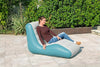 Poltrona Lunga Leisure Luxe Chaise Longue Gonfiabile Design Ergonomico 133x79x88cm 75127