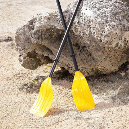 Coppia Remi 124 Cm Pagaia Struttura A 3 Sezioni Facili Da Montare Taglia Unica 62015