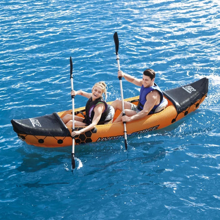 Coppia Remi Pagaia Asta In Alluminio Raccordi Pale Per Gommone Da 145/218 Cm 62064