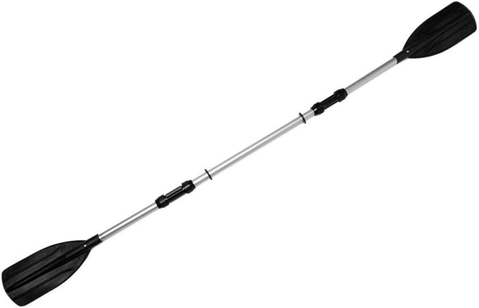 Coppia Remi Pagaia Asta In Alluminio Raccordi Pale Per Gommone Da 145/218 Cm 62064