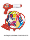 Pistola Ad Acqua Con Zainetto Grafica Mickey Topolino 1200ml Gioco Bambini Estate 215433