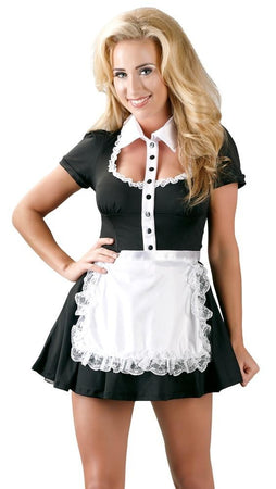 Completino Cameriera Bianco Nero