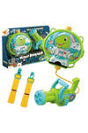 Pistola Ad Acqua Con Zaino Dinosauro Gioco Per Bambini Spiaggia Estate 1300ml 618549