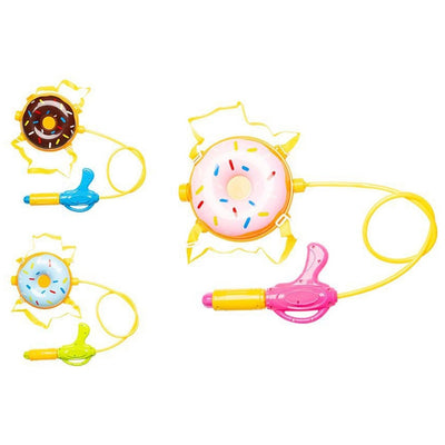 Zaino Portatile Con Pistola Ad Acqua Bambini Ciambella Sparatutto Gioco Estivo 6558094