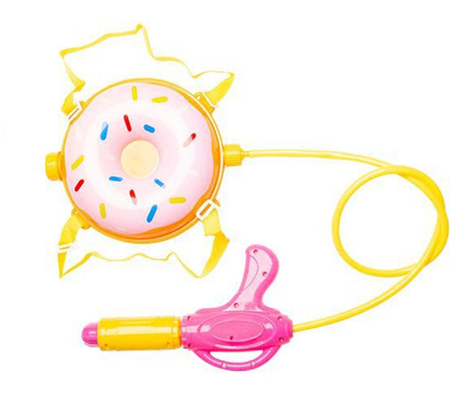 Zaino Portatile Con Pistola Ad Acqua Bambini Ciambella Sparatutto Gioco Estivo 6558094
