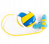 Pistola Ad Acqua Con Zainetto A Forma Di Pallone Volley Da 1.5 Lt Gioco Bambini 6722110
