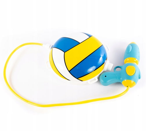 Pistola Ad Acqua Con Zainetto A Forma Di Pallone Volley Da 1.5 Lt Gioco Bambini 6722110