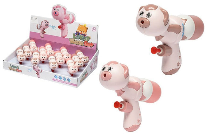 Pistola Ad Acqua A Forma Di Animale Bambini Spruzzatore Gioco Feste Piscina 15cm 6738052