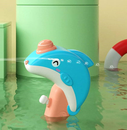 Pistola Ad Acqua A Forma Di Delfino 32 Cm Piccola Giocattolo Estivo Per Bambini 6738060