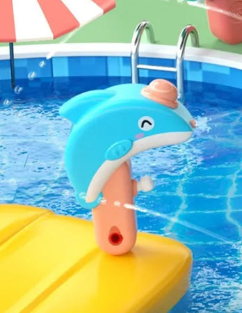 Pistola Ad Acqua A Forma Di Delfino 32 Cm Piccola Giocattolo Estivo Per Bambini 6738060