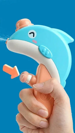 Pistola Ad Acqua A Forma Di Delfino 32 Cm Piccola Giocattolo Estivo Per Bambini 6738060