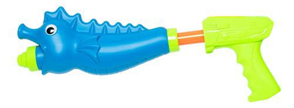 Pistola Ad Acqua Con Cavalluccio Marino In 2 Colori 44cm Gioco Estate Bambini 6738066