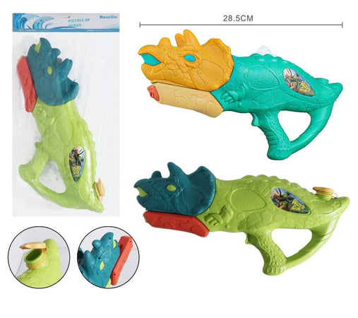 Pistola Ad Acqua Per Bambini A Forma Di Dinosauro Triceratopo 28.5cm Gioco Estivo 618571