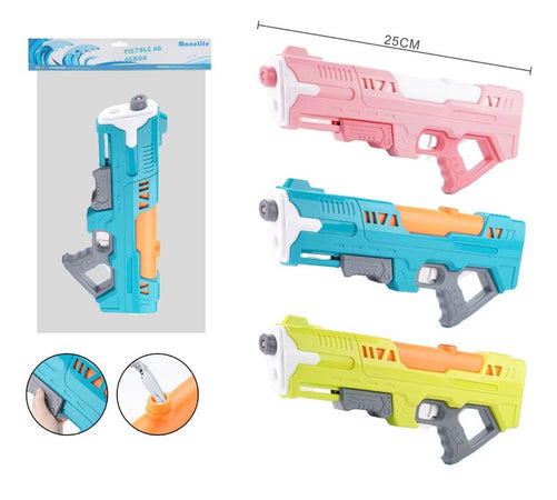 Pistola Ad Acqua 25cm Grande Capacità Giocattolo Divertimento Estivo Per Bambini 618572