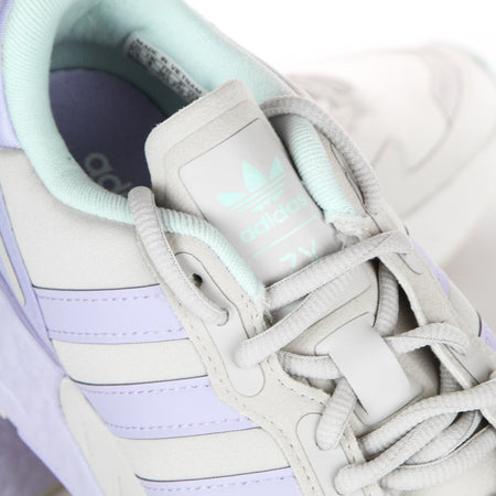 Adidas Scarpa Bassa Donna Zx 1k Boost W Grey One/violet Tone/halo Mint da donna