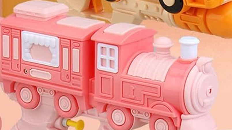 Pistola Ad Acqua 5183 Design Locomotiva Con Vagone Per Bambini Gioco Estivo 23 Cm 618553