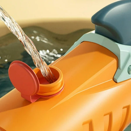Pistola Ad Acqua Giocattolo Per Bambini Gioco Estate A Forma Di Squalo 23.5cm 618555