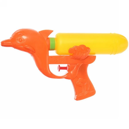 Pistola Ad Acqua A Forma Di Delfino In Plastica Giocattolo Estivo Per Bambini 16cm 618556
