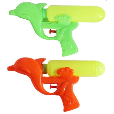 Pistola Ad Acqua A Forma Di Delfino In Plastica Giocattolo Estivo Per Bambini 16cm 618556