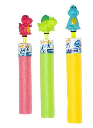 Tubo Pistola Spara Acqua Con Dinosauro 35x5cm Giocattolo Per Bambini Estate 6559066