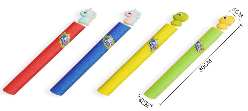 Pistola Pompa Acqua 30cm Schiuma Spruzzatore Con Dinosauri Unicorni Gioco Estivo 618573